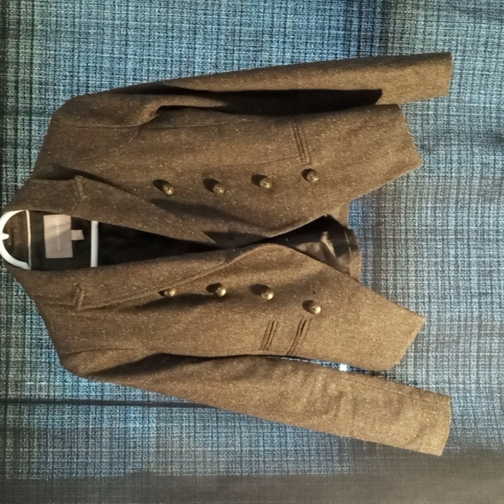 Banana republic long sleeve dress jacket size 2 mint